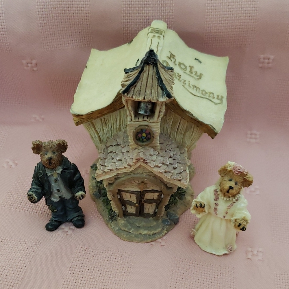 Boyds Bear Wedding Set